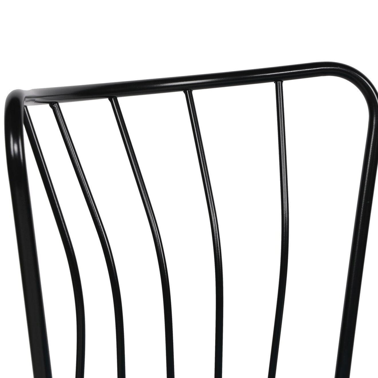 Homitis 2 Chaises Yildiz tuile/noir - 43x82x42 cm
