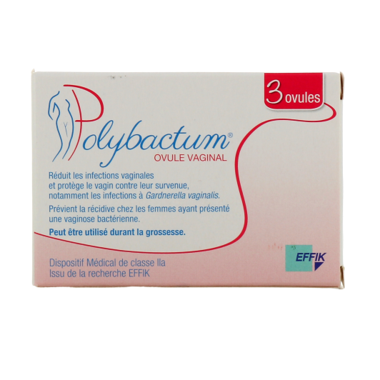 Ovule vaginal Polybactum - Infections vaginales