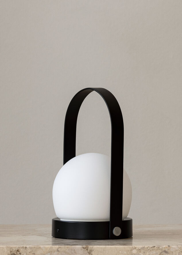 Audo Copenhagen Carrie Portable Table Lamp Black