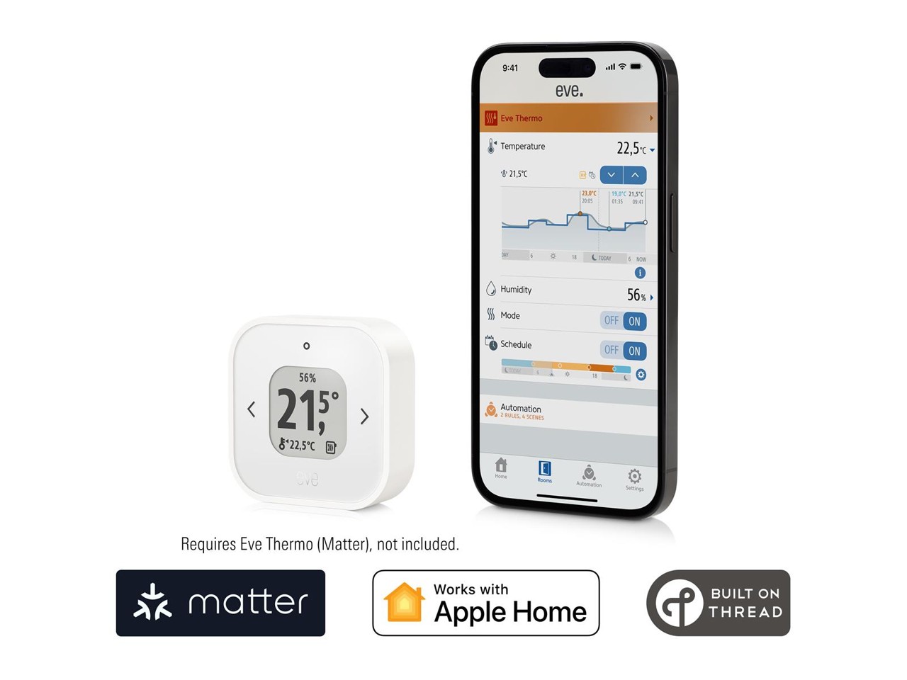 Eve - Thermo Control Matter/HomeKit