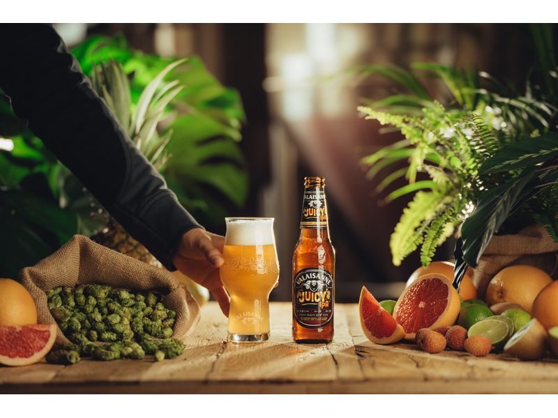 Valaisanne Bier Juicy IPA 4 x 0.33 l Kaltgehopftes, trübes India Pale Ale