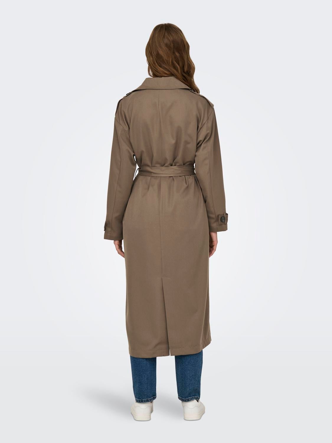 ONLLINE Trenchcoat Walnut