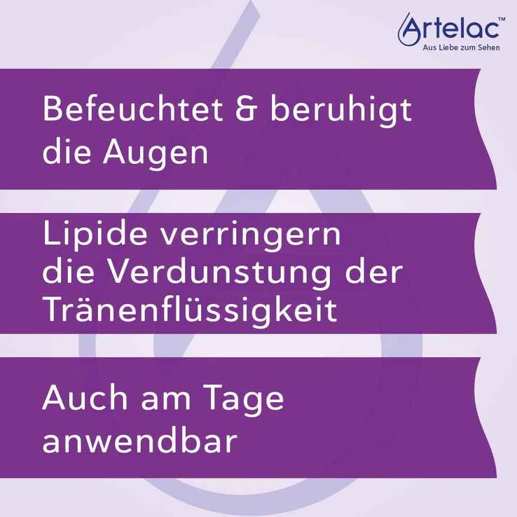 Artelac Nighttime Gel Augengel, 2x3x10 g