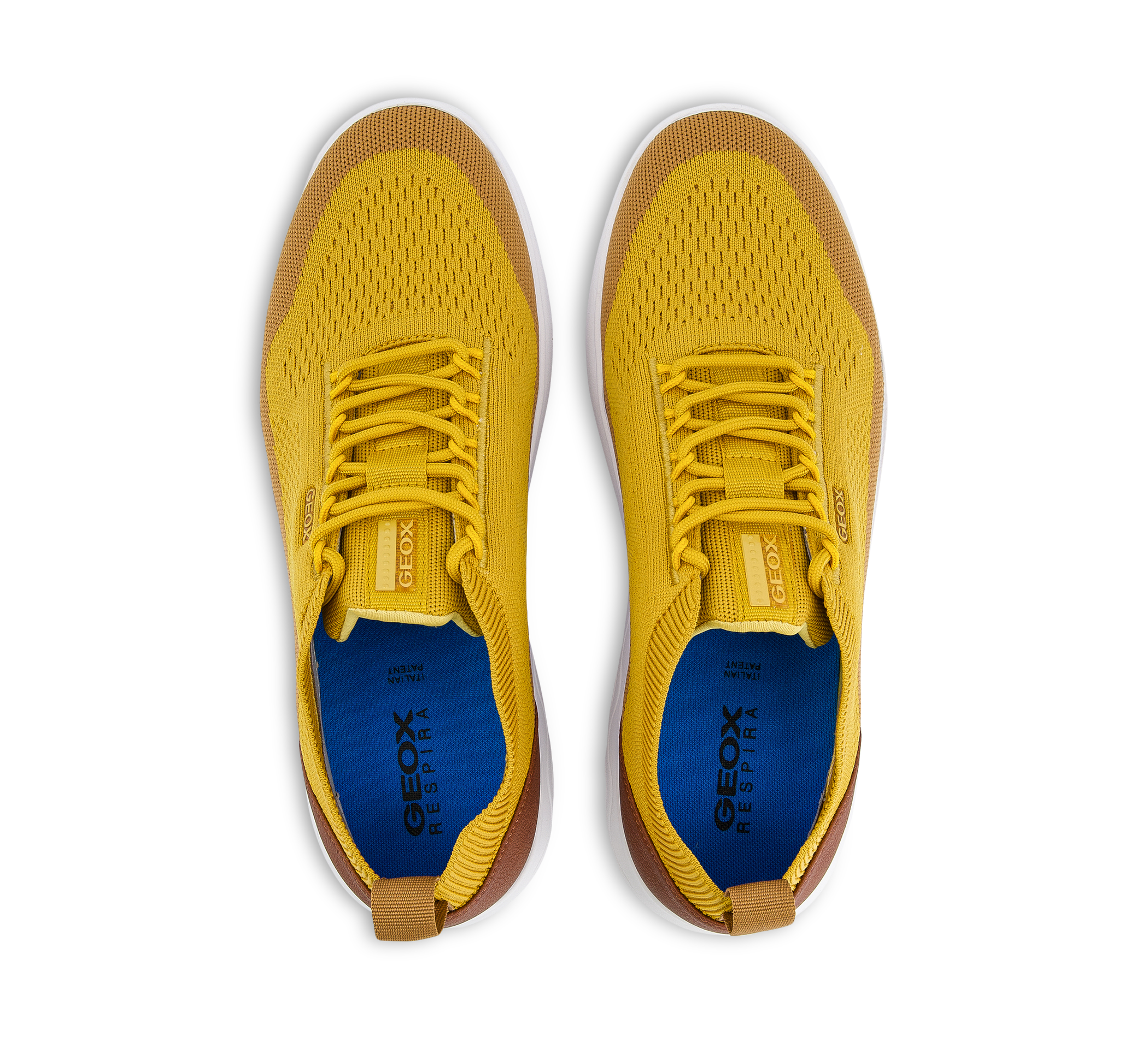 Geox Spherica - Sneaker low gelb