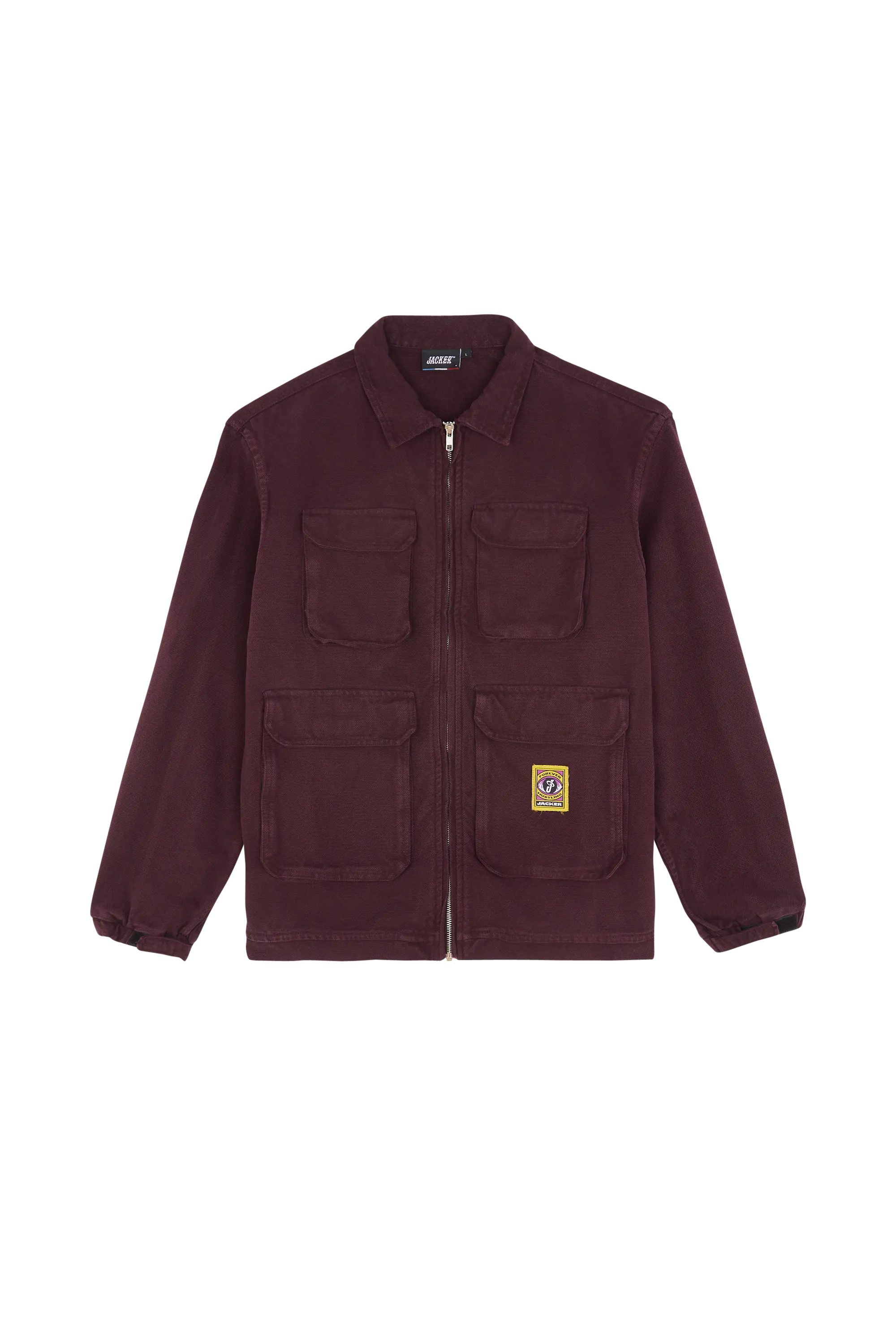JACKER Veste Hustlers Dyed Jacket Violet