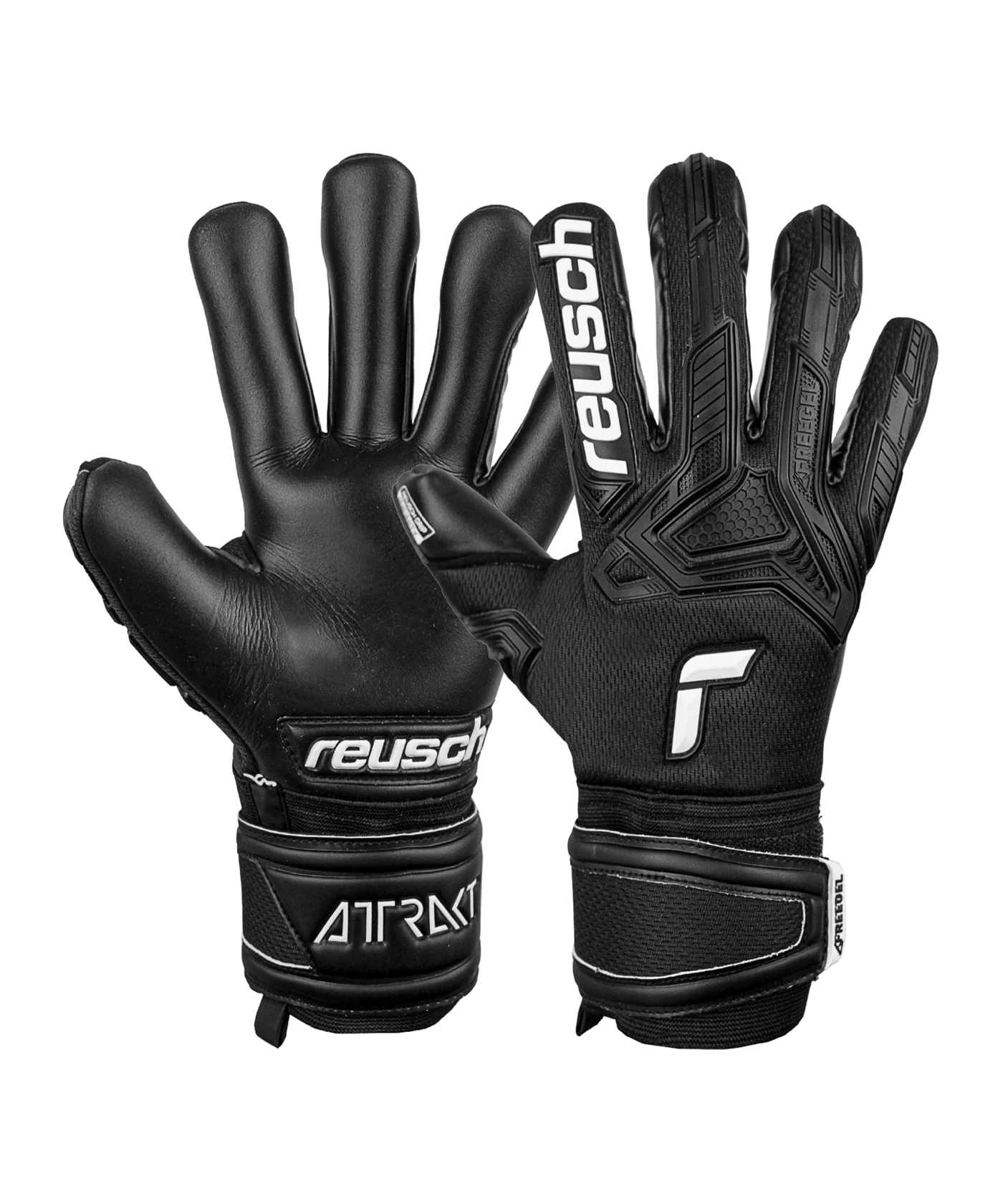 Reusch Attrakt Freegel Infinity Torwarthandschuhe Schwarz F7700