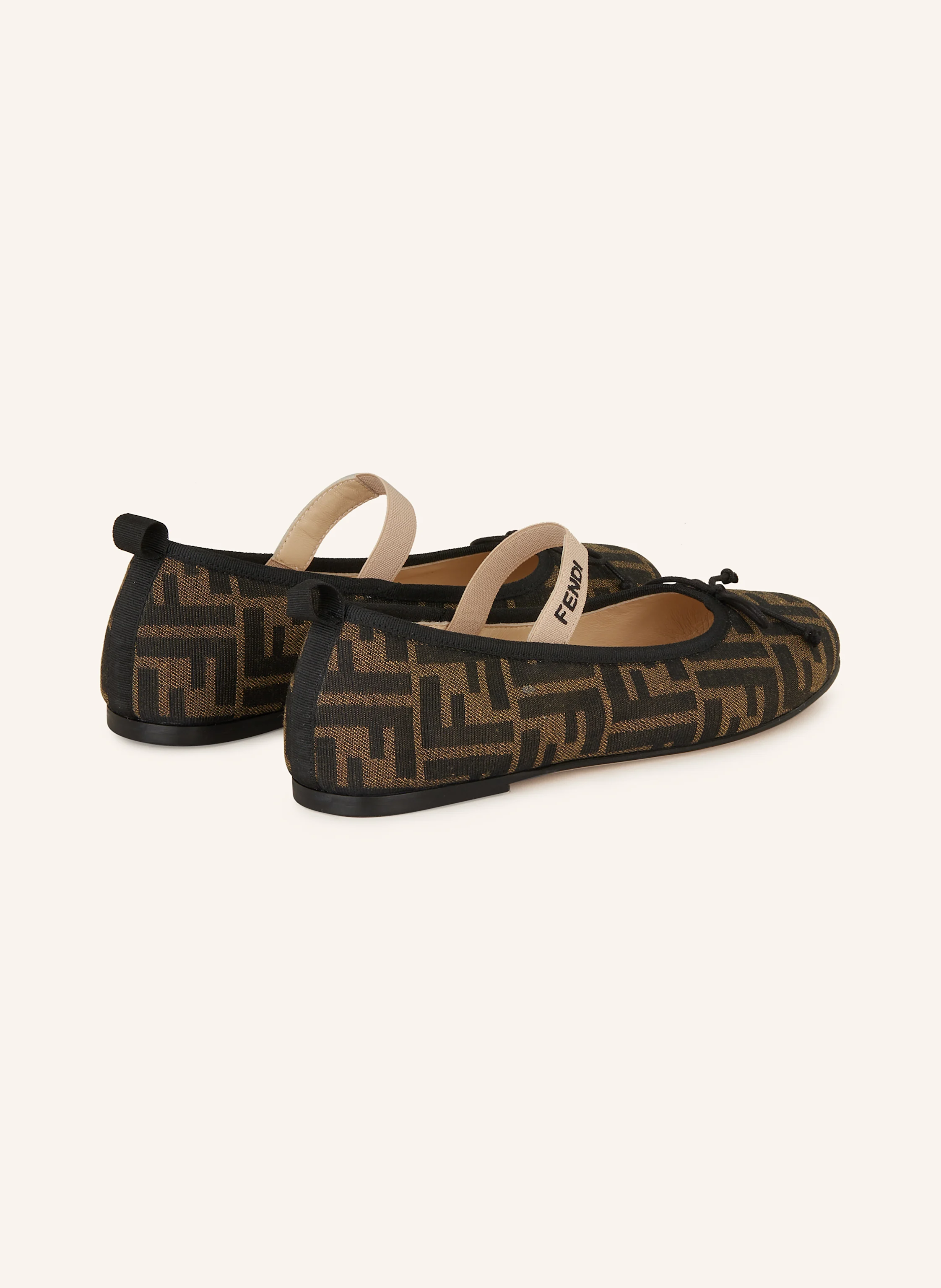 FENDI Mary-Jane-Ballerinas