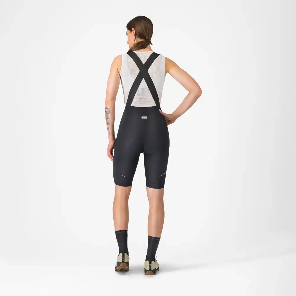 Castelli Unlimited Endurance DT Fietsbroek Kort Zwart Dames