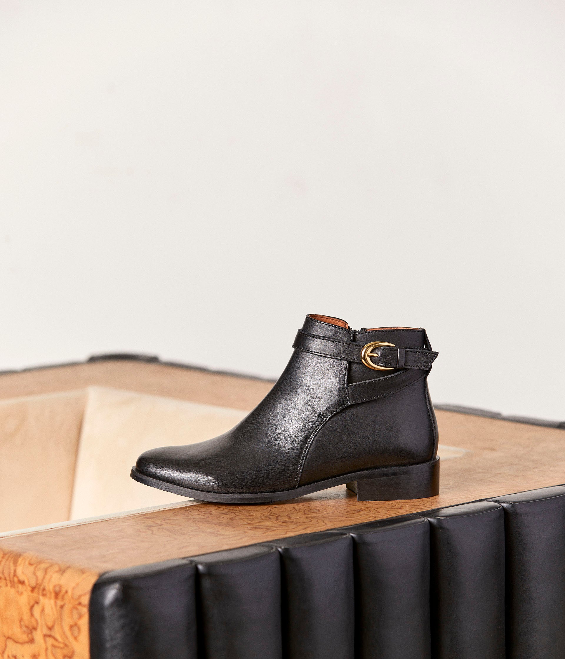 Boots noires Simone