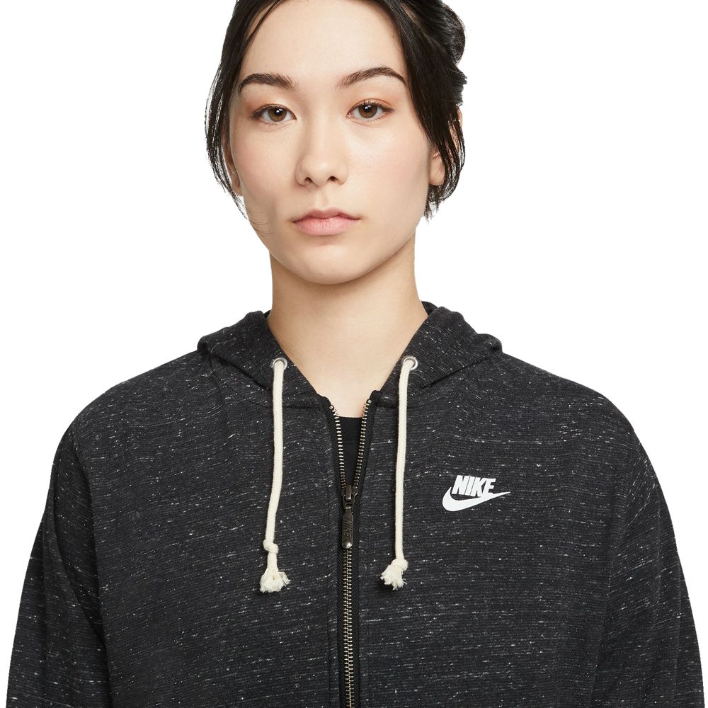 Nike Sportswear Gym Vintage Sweatshirtjacke Damen schwarz