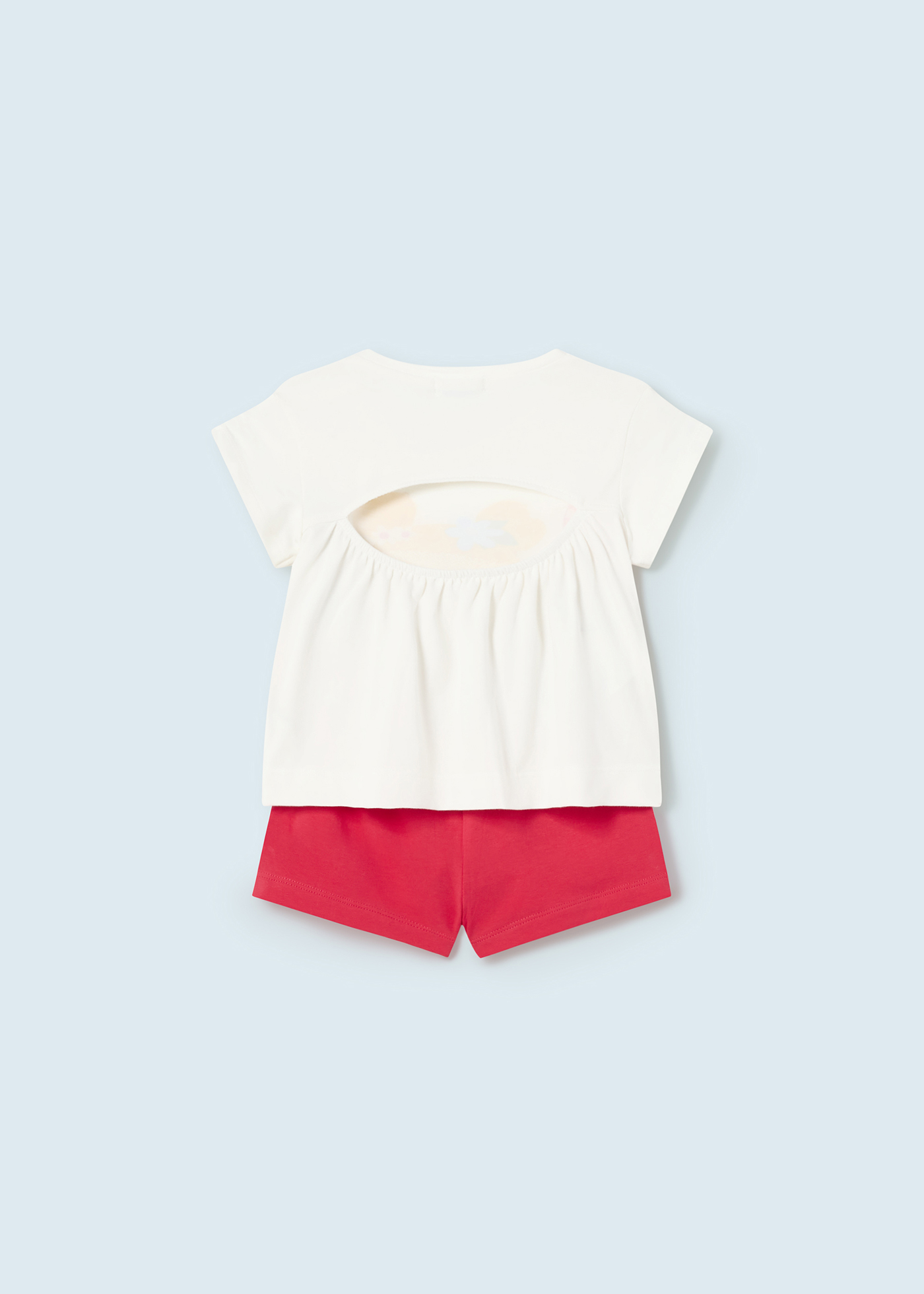 Conjunto de 2 peças com apliques para bebê
