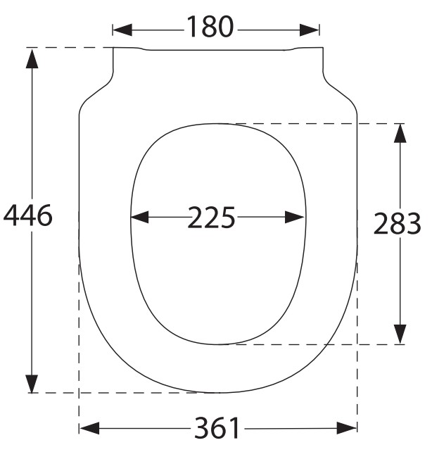 Villeroy & Boch Subway 3.0 toiletzitting wit mat