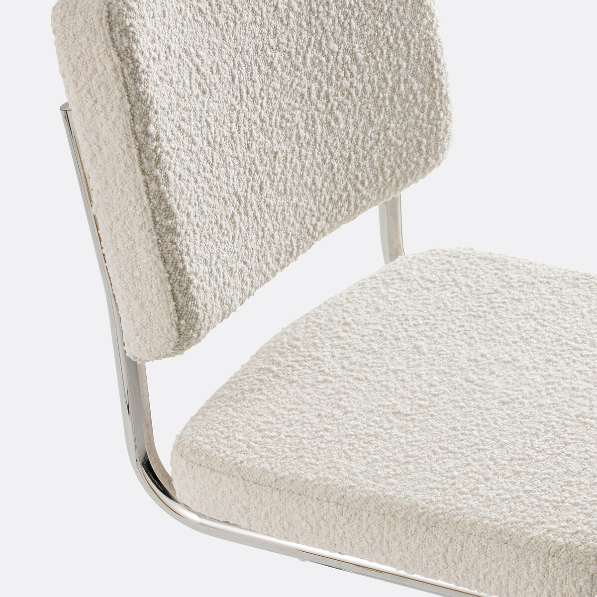 LA REDOUTE INTERIORS<br>Conjunto de 2 cadeiras bouclette, Sarva