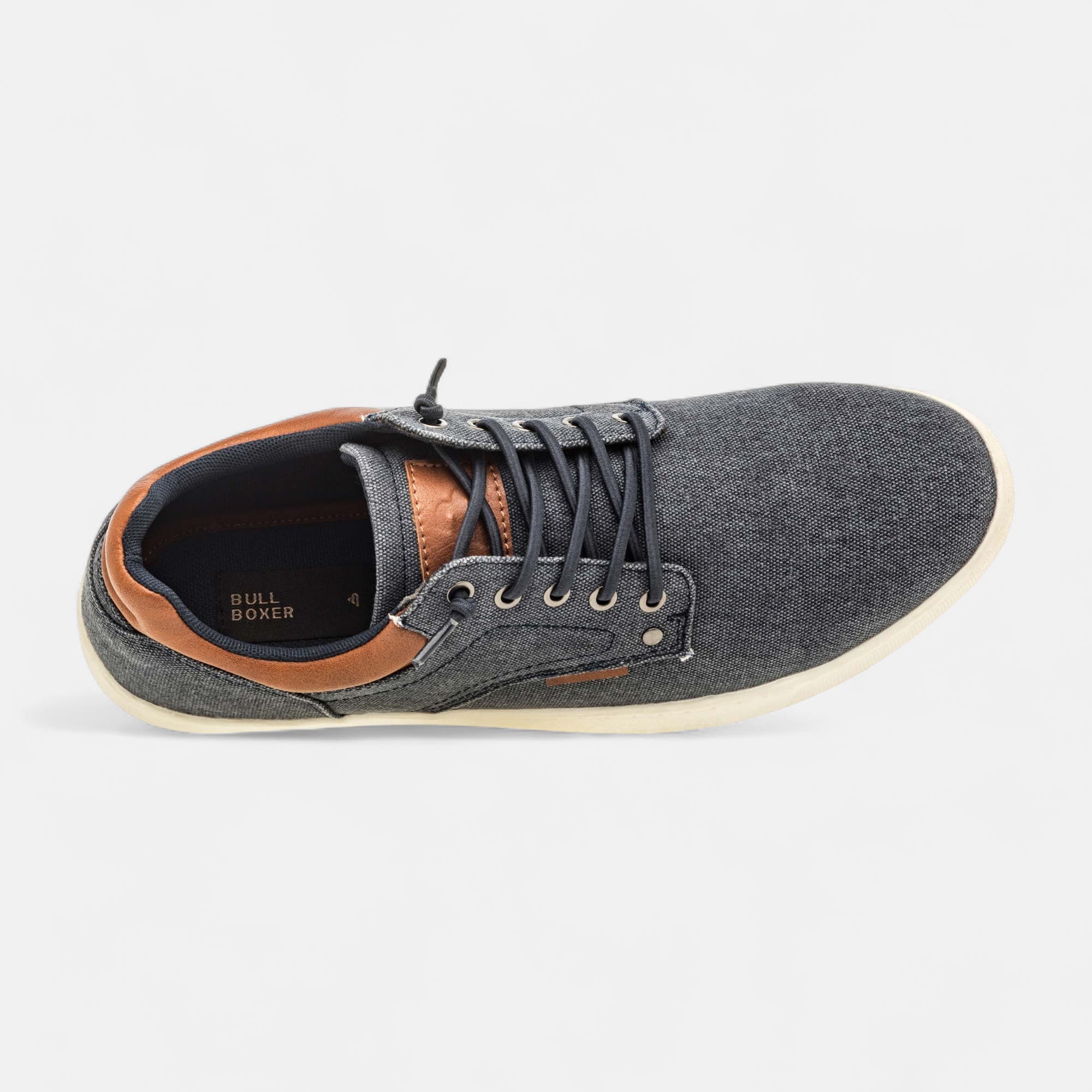 Baskets en toile Homme bleu marine