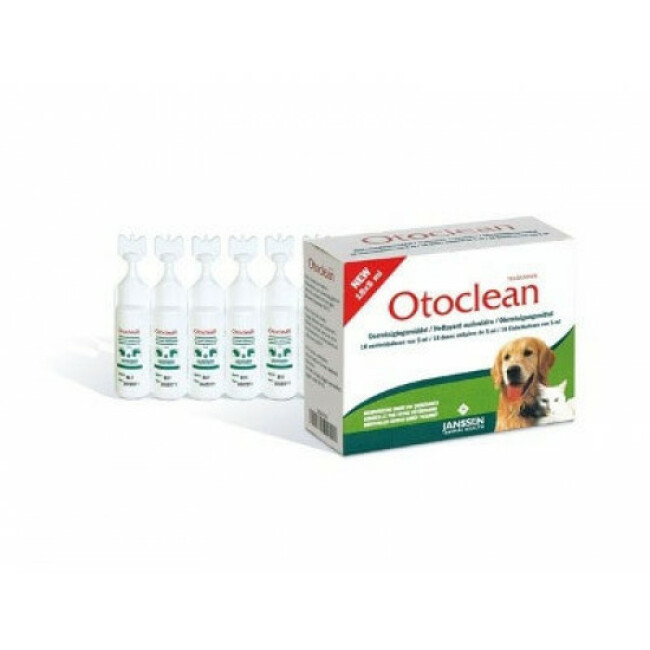 Nettoyant auriculaire Otoclean en pipettes pour chien et chat