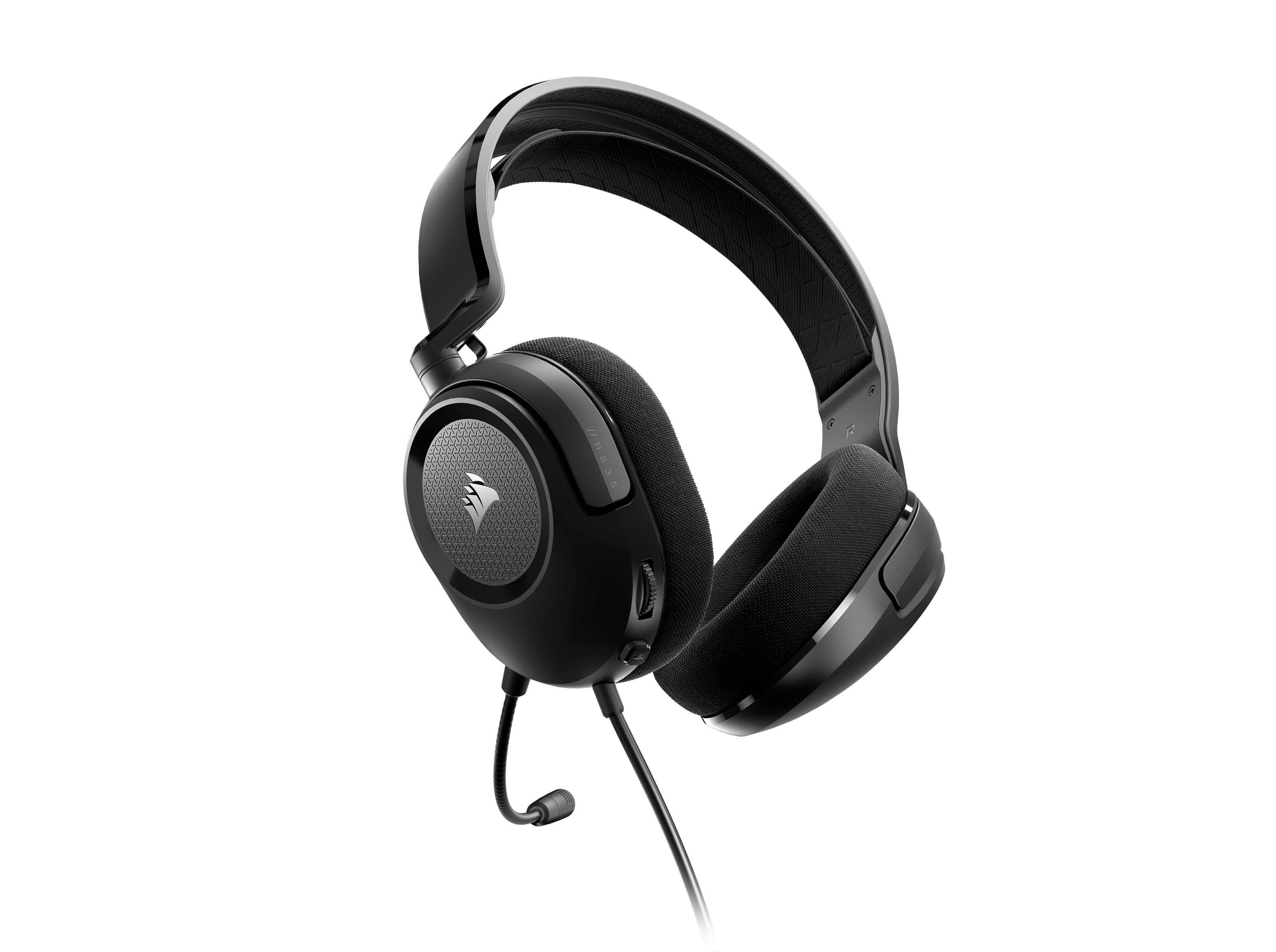 AUSCULTADORES GAMING CORSAIR HS35 V2 STEREO PRETO