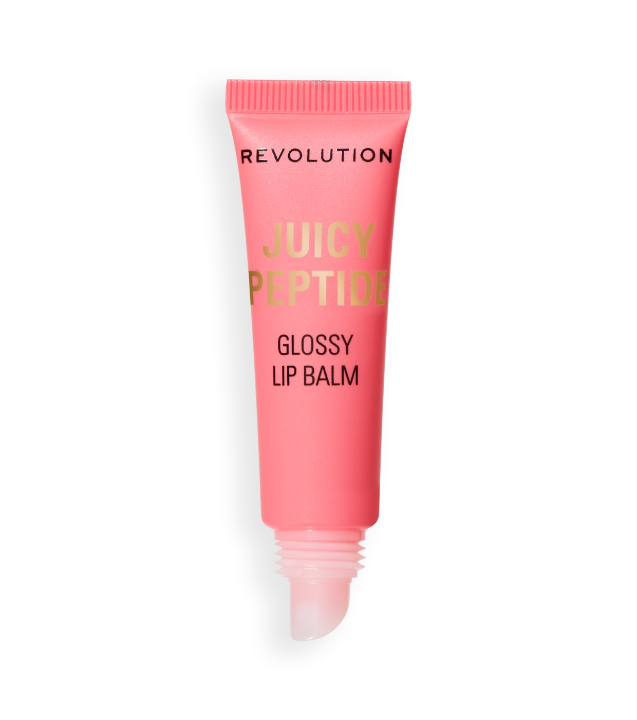 Makeup Revolution - Bálsamo de Brilho Labial Juicy Peptide - Shimmer Mai Tai Pink