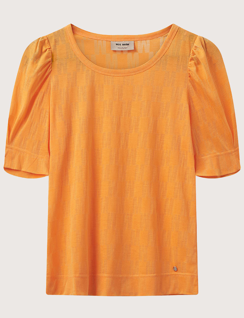 MOS MOSH T-SHIRT FEMME MANCHES AMPLES CHRISSIE ORANGE