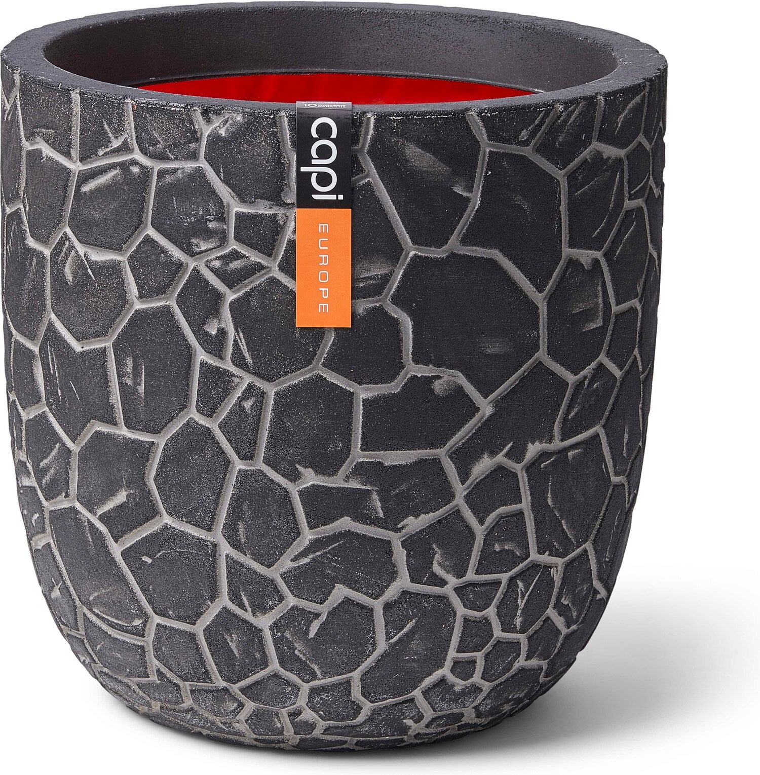 Capi Europe bloempot Clay antraciet D 35 H 34 cm