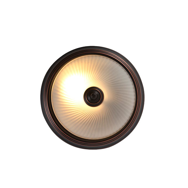 Klassieke plafondlamp bruin opaal - Classico