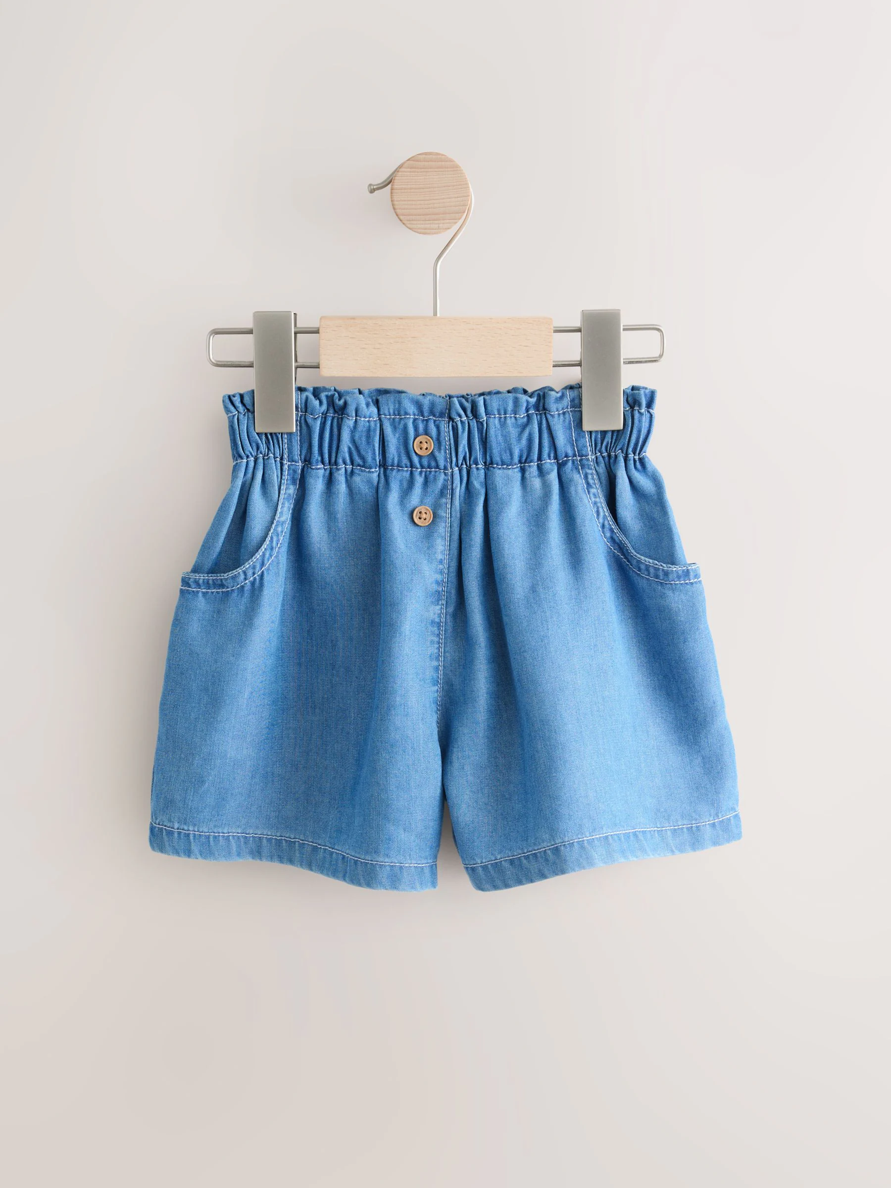 Blauwe denim - Set van 2 shorts (3 mnd-7 jr)