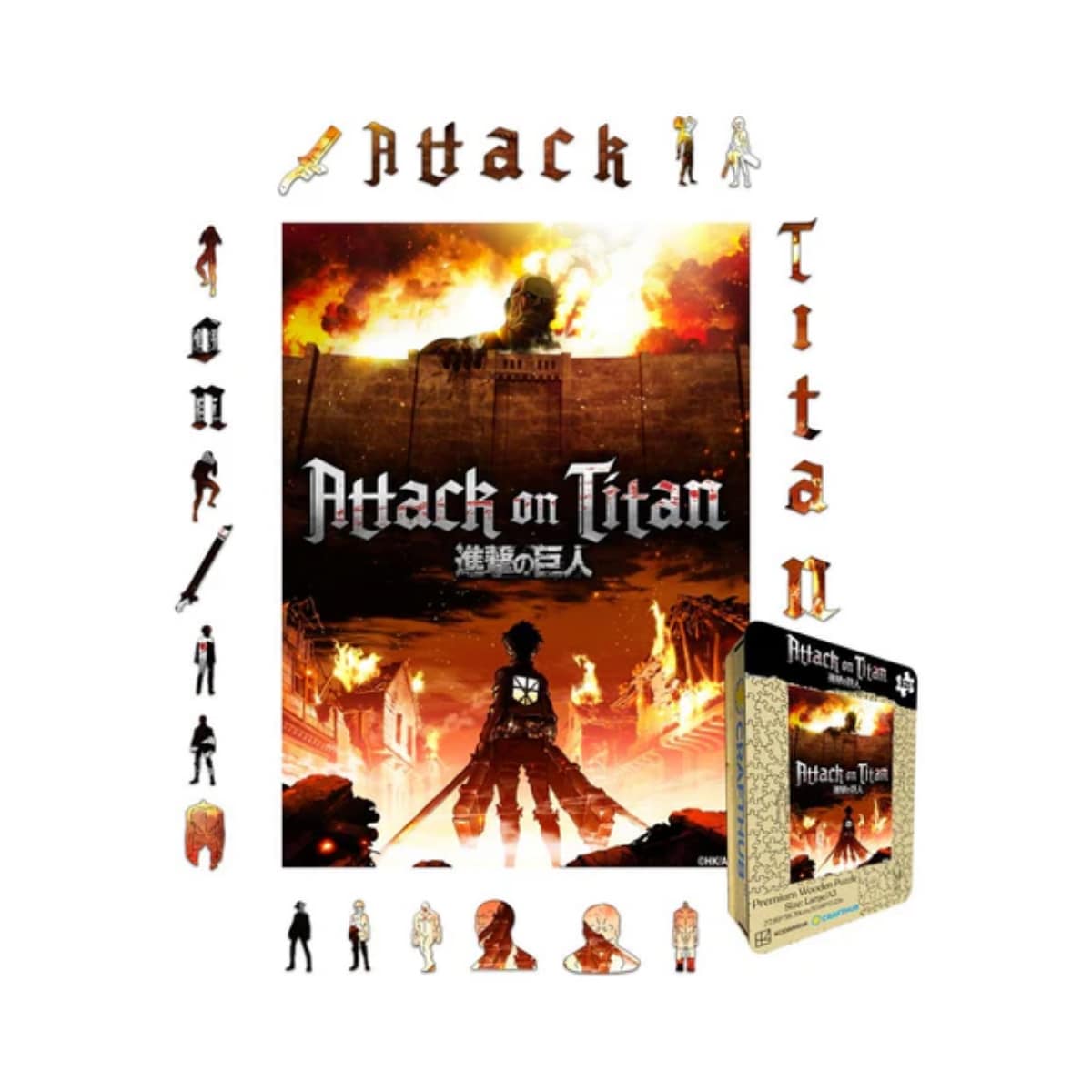 Crafthub Attack on Titan puslespill (Attack on Titan)