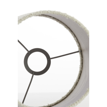 Lampenkap Bolero wit  Ø20 x 15 cm