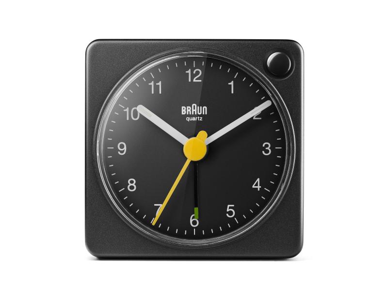 Braun Klassischer Wecker BC02X  Schwarz Wecker