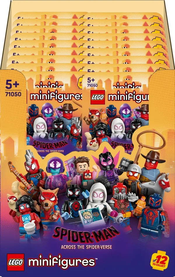 LEGO Minifigures 71050 Spider-Man: Across the Spider-Verse - Display box (36 bag)