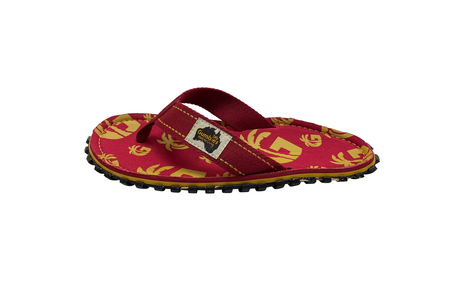 Gumbies  Red Multi G Damen Zehentrenner