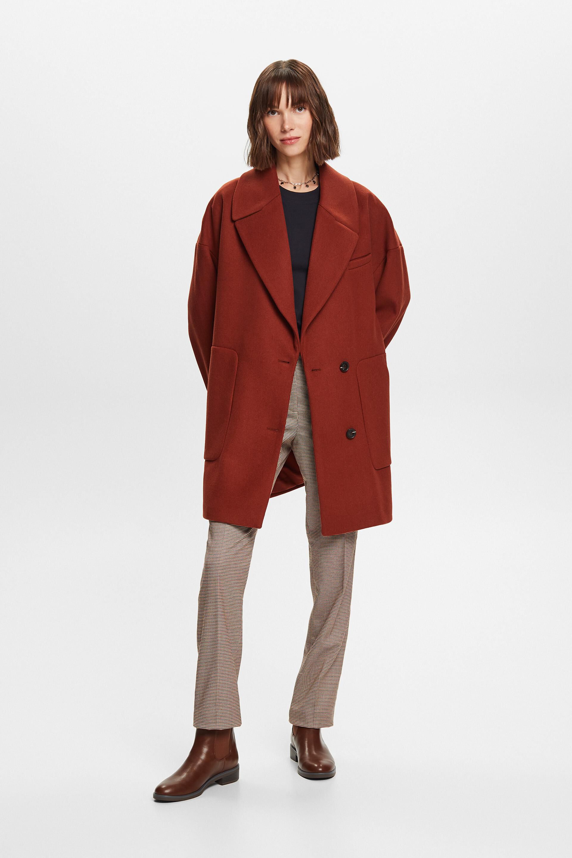 Coats woven