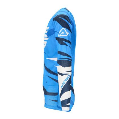 Maillot cross Acerbis MX J-WINDY FOUR VENTED 2023 - Blanc / Bleu