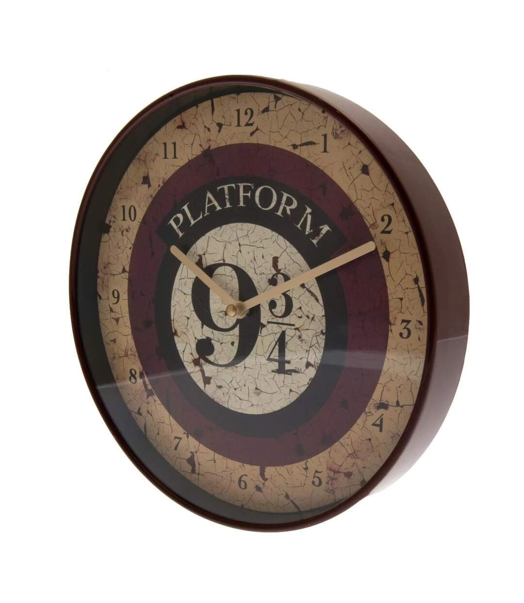 Harry Potter - Horloge murale (Beige / Bordeaux) (Taille unique) - UTTA6744