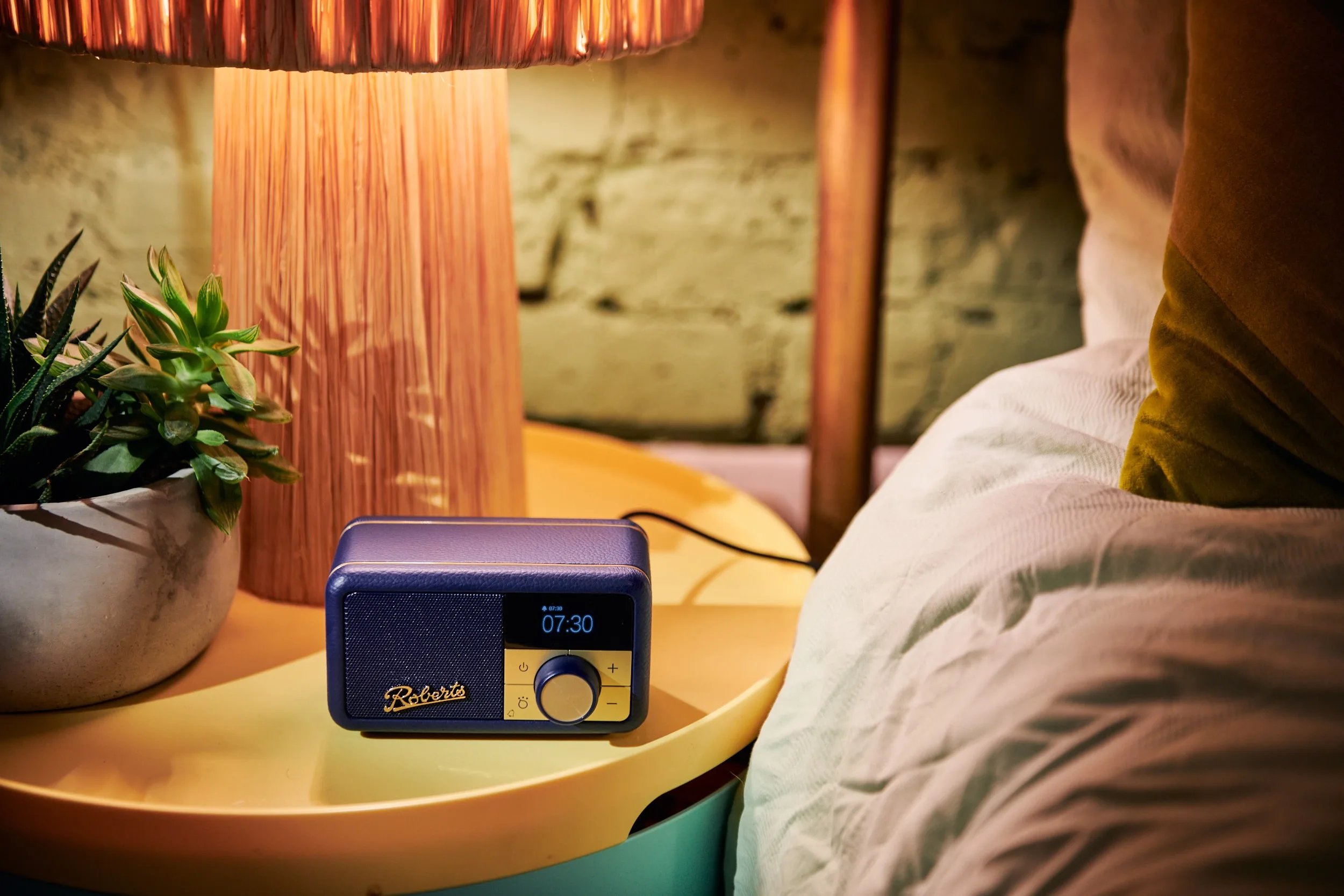 Roberts Revival Petite 2 Bleu nuit Enceintes Bluetooth portables