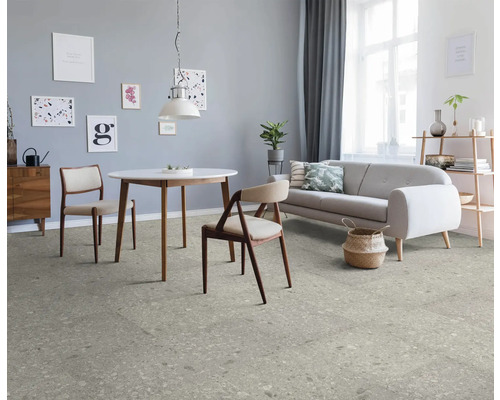 form&style porseleinen wand- en vloertegel TERAMO Ceppo di Gre' Grijs 60 x 60 x 0,9 cm mat gerectificeerd