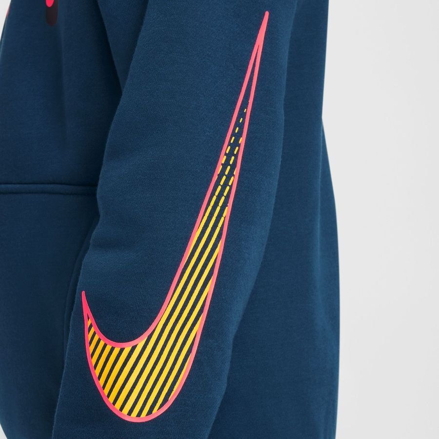 Nike Sweat à Capuche Club Fleece Mbappé Personal Edition - Bleu Enfant