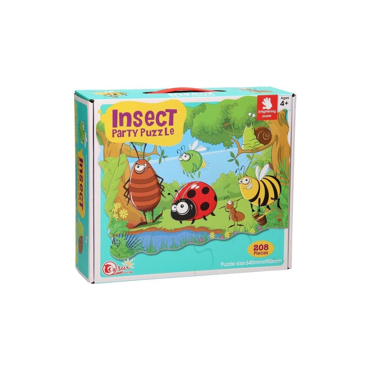 208-biters puslespill, Insekter