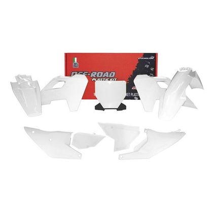 Kit plastiques R-tech 7p Husqvarna TC-FC Blanc - Blanc