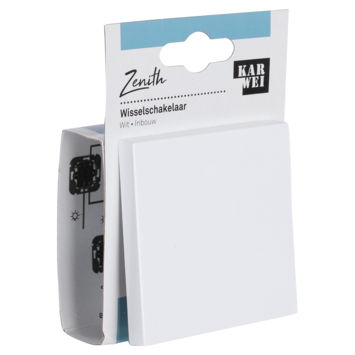 KARWEI Zenith wisselschakelaar wit