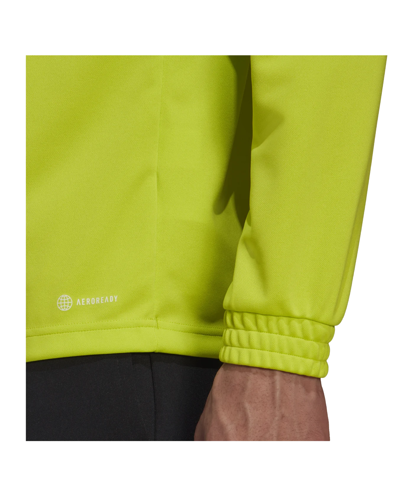 adidas Entrada 22 HalfZip Sweatshirt Grün Weiss