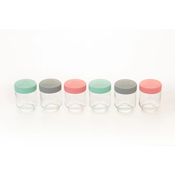 Lot de 6 bocaux bébé 190 ml Kilner Kilner