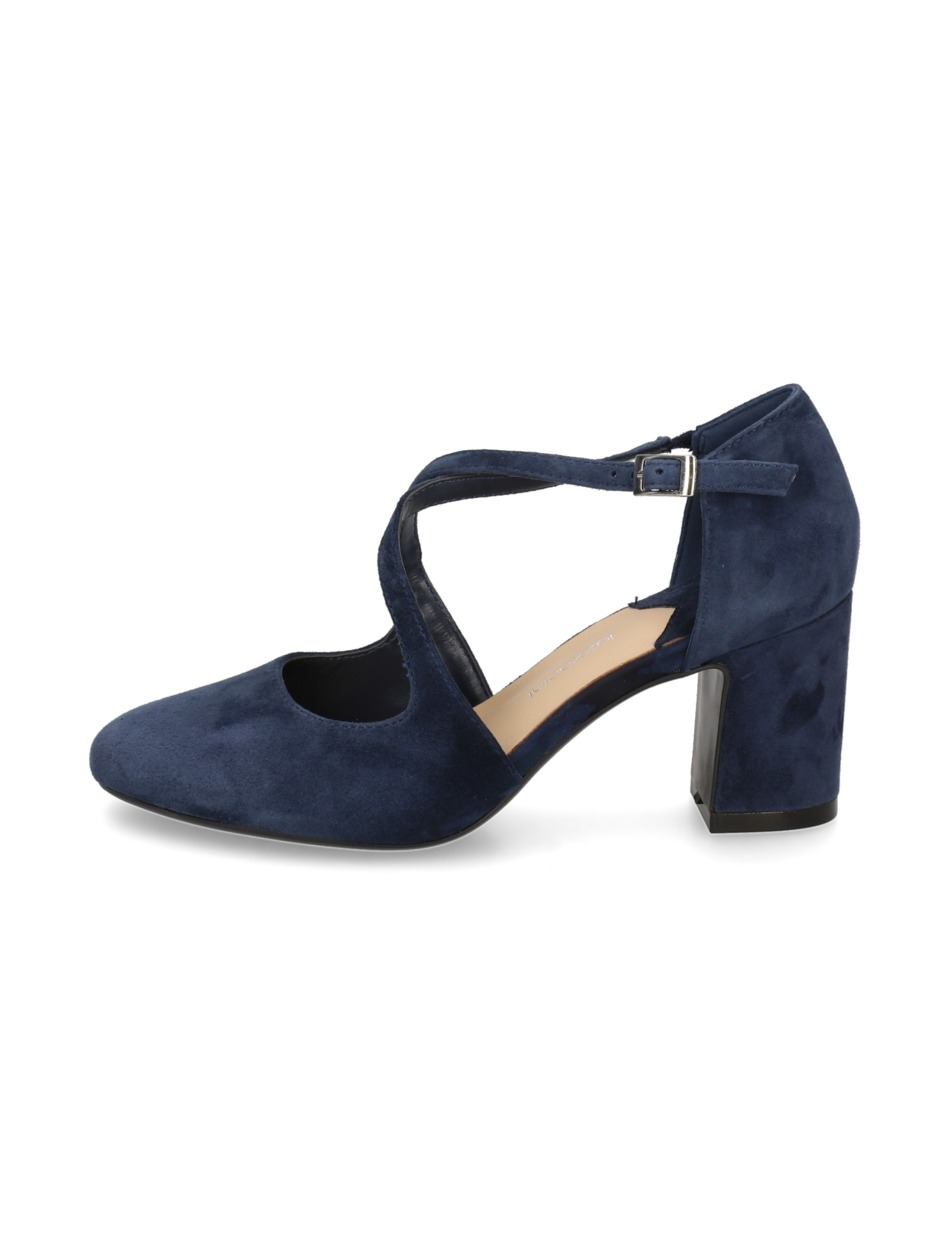 Veloursleder Pumps
