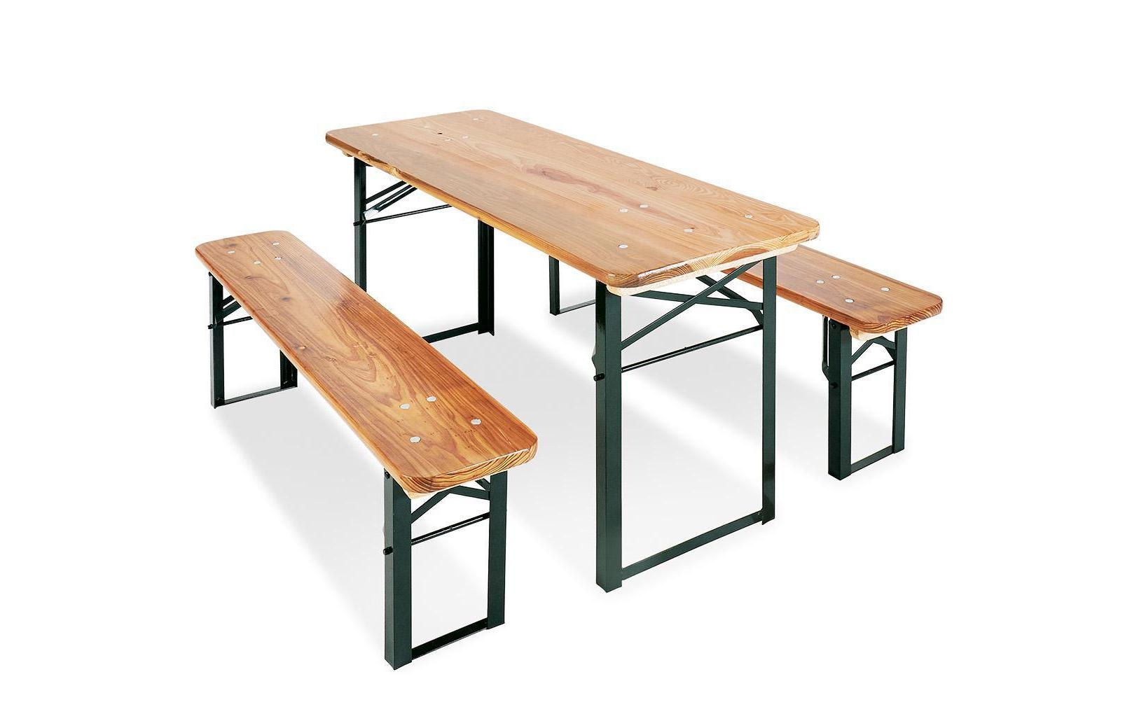 Pinolino® Garten-Kindersitzgruppe »Kinderfestzeltgarnitur Sepp« Set, 3 Stk. tlg.