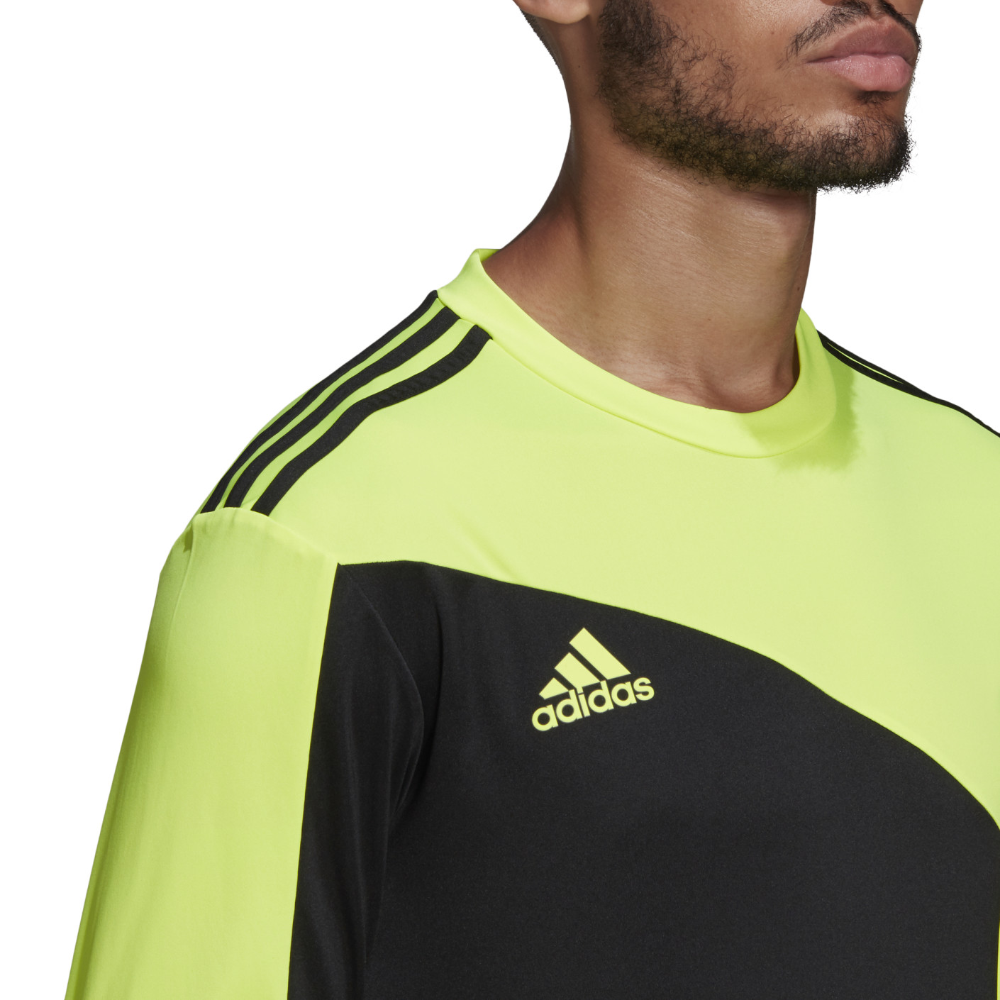 Adidas Squadra 21 Keepersshirt Lange Mouwen Groen Zwart