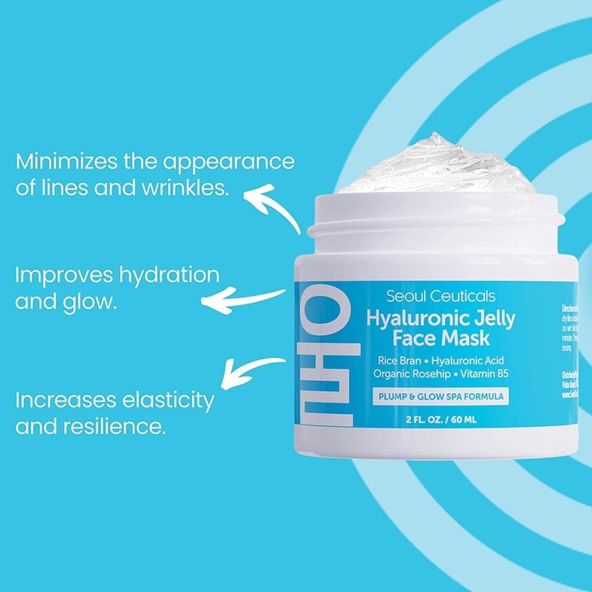 Seoul Ceuticals - Hyaluronzuur Jelly Gezichtsmasker