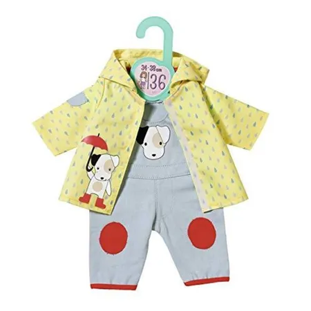 Dolly Moda Latzhose mit Regenjacke 36 cm