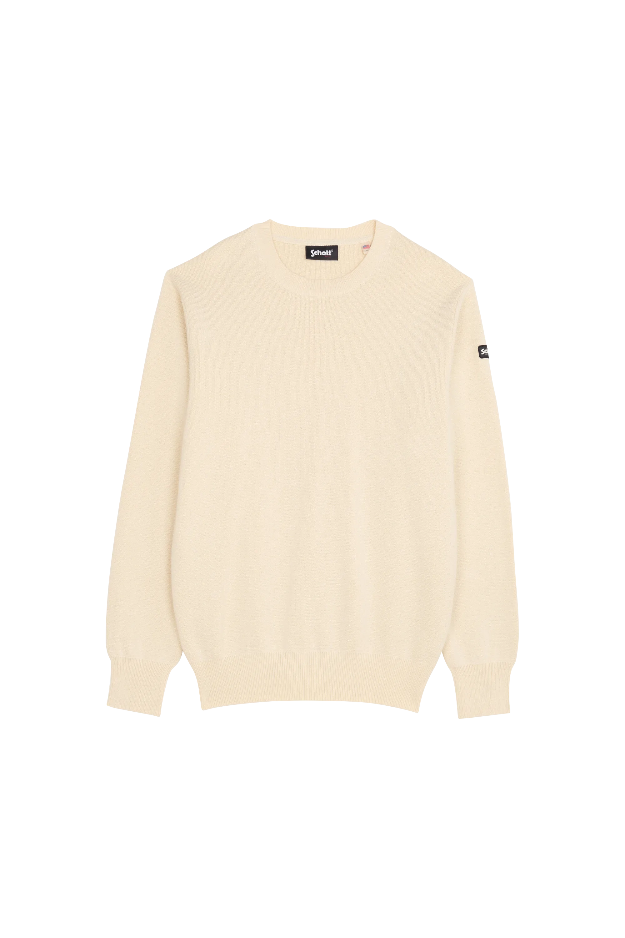 SCHOTT Pull PLKERN1 Beige