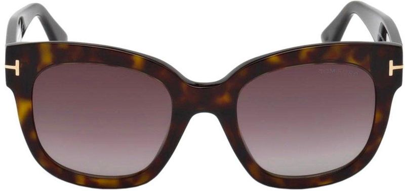 TOM FORD - FT0613 Beatrix-02 - Zonnebril - Havana - Geometrisch - Normaal Gearceerd
