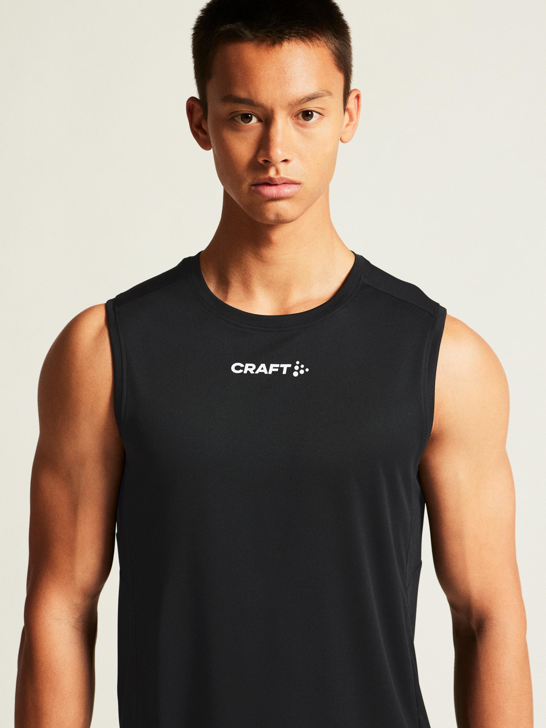 Craft Rush 2.0 Singlet Black