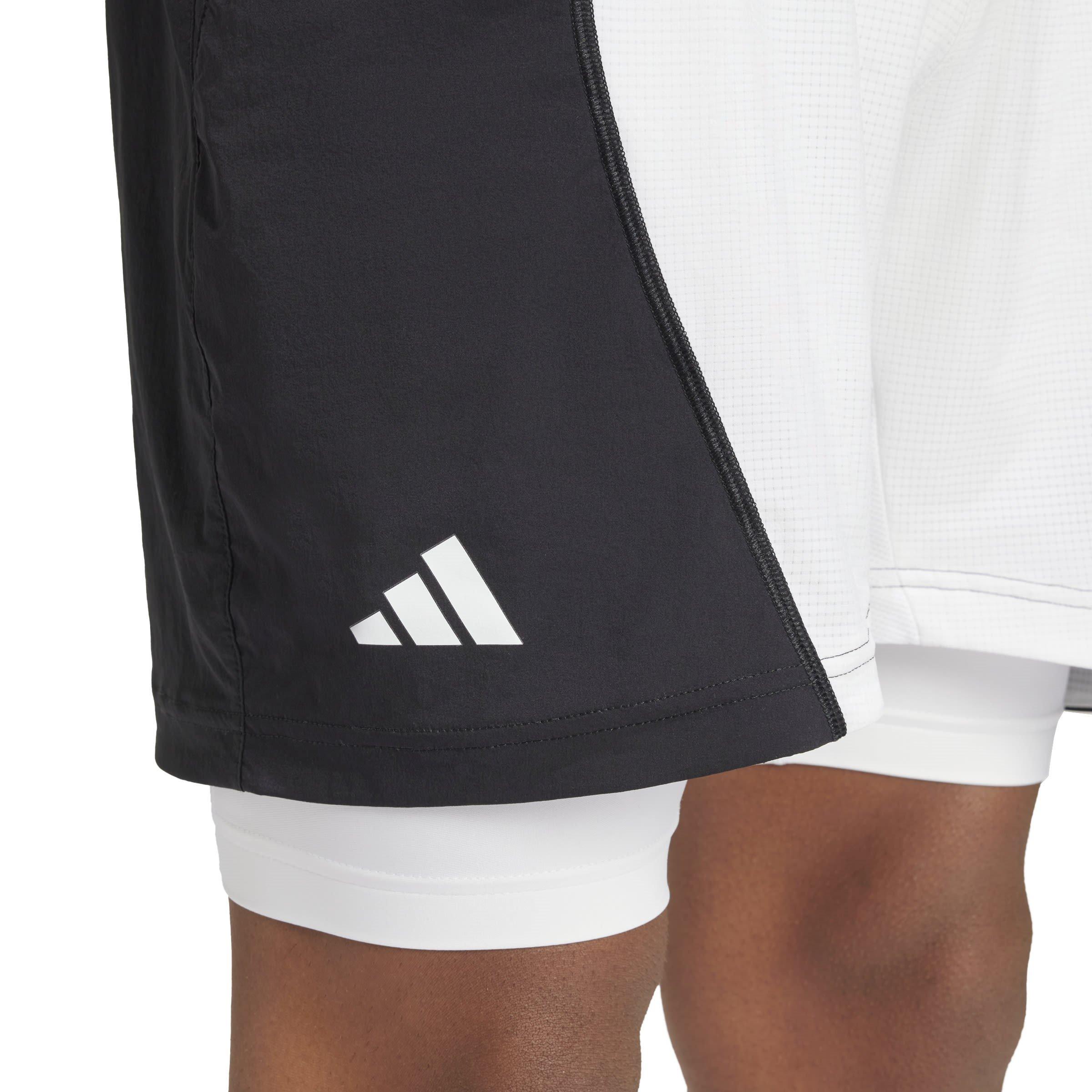 adidas Tennis Shorts and Inner Shorts Set Mens